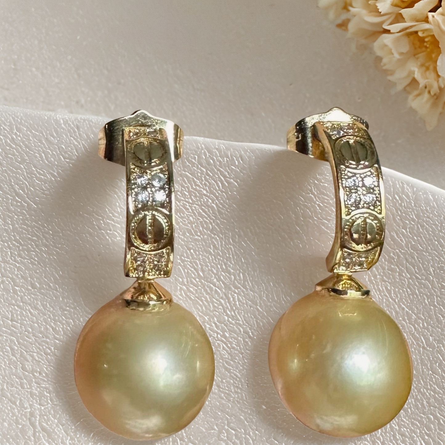 South Sea Pearl Jewelry Set – Champagne Glow