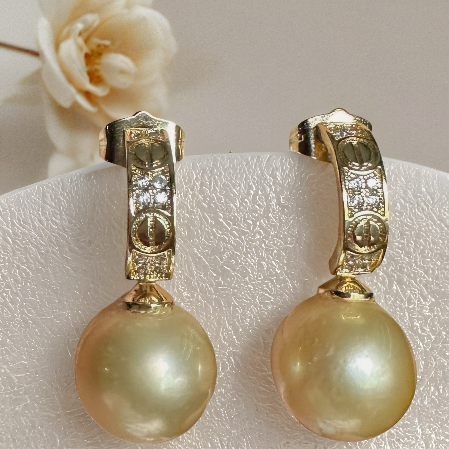 South Sea Pearl Jewelry Set – Champagne Glow