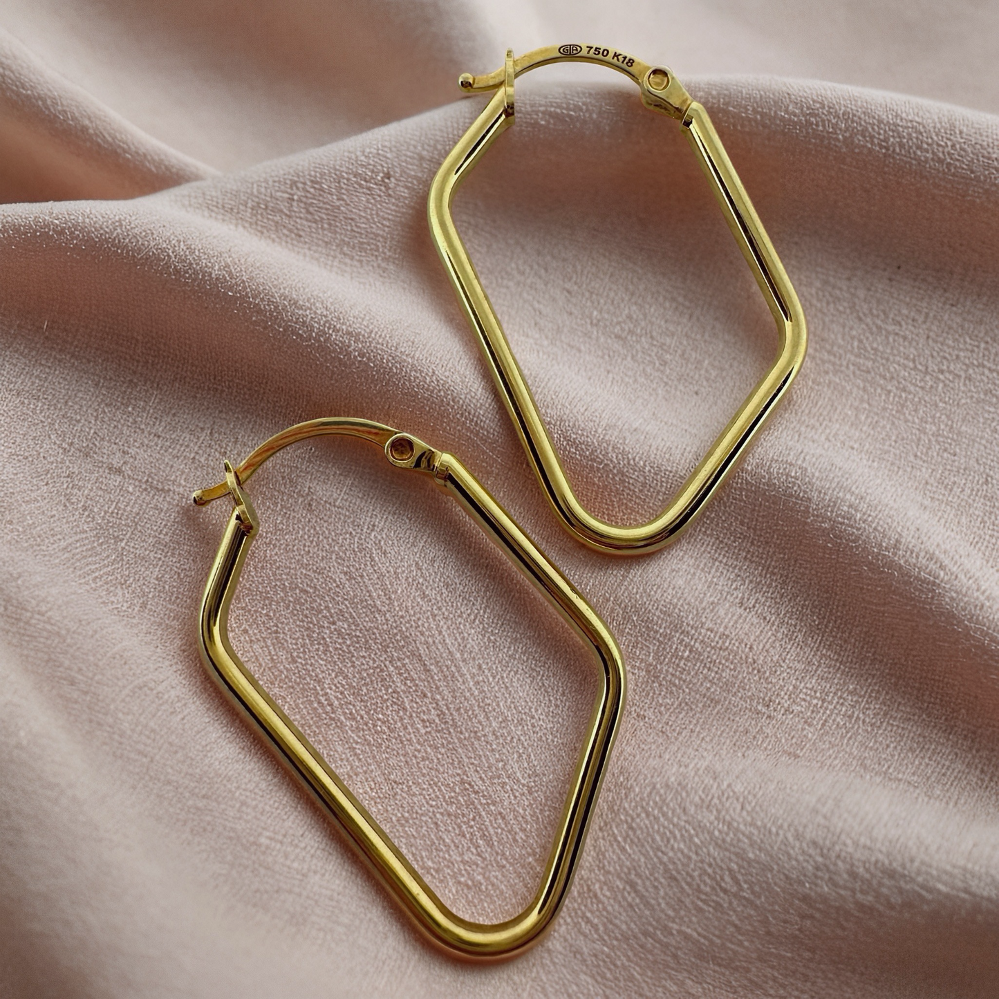 Geometric Hoop Earrings