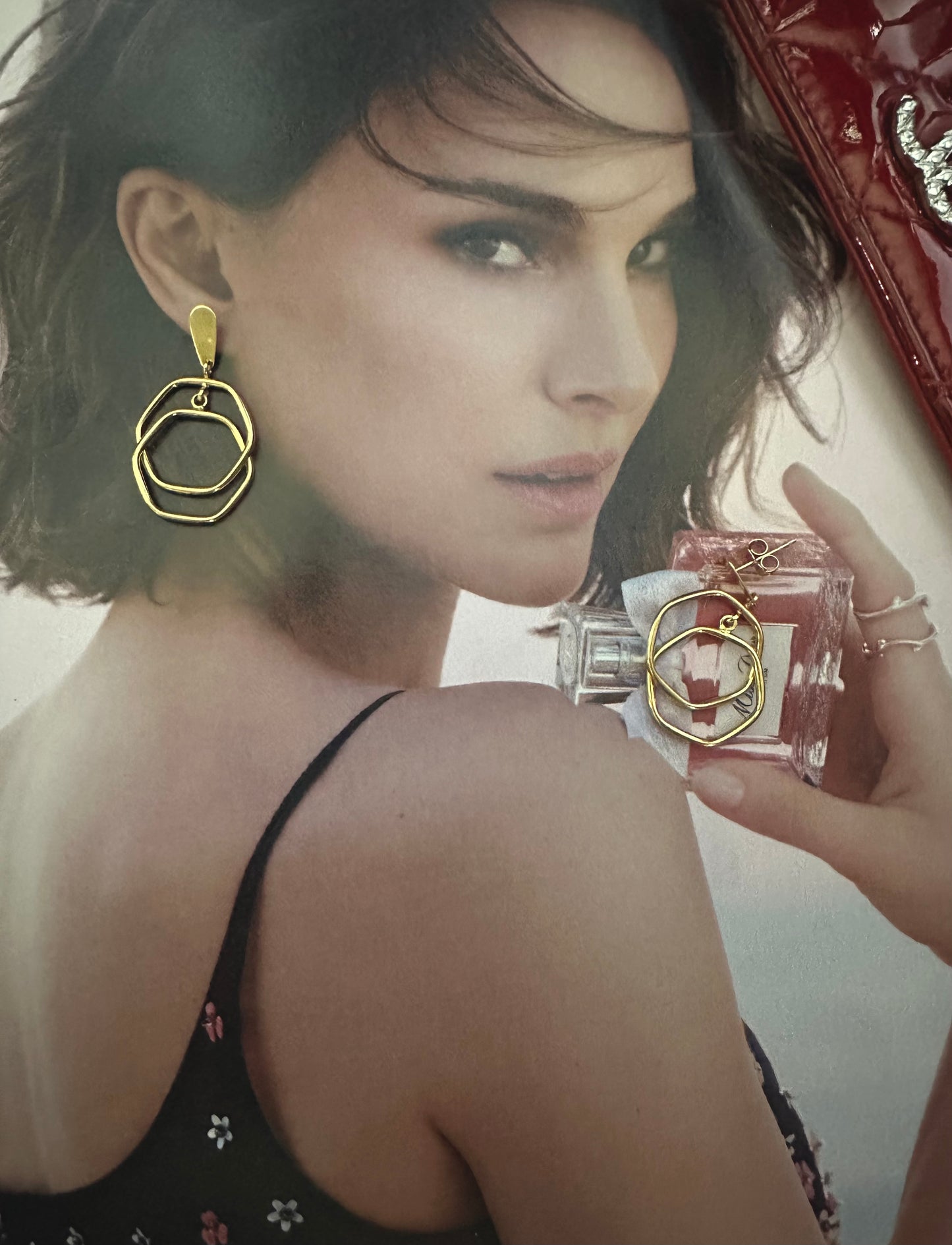 Interlocked Hoop Earrings