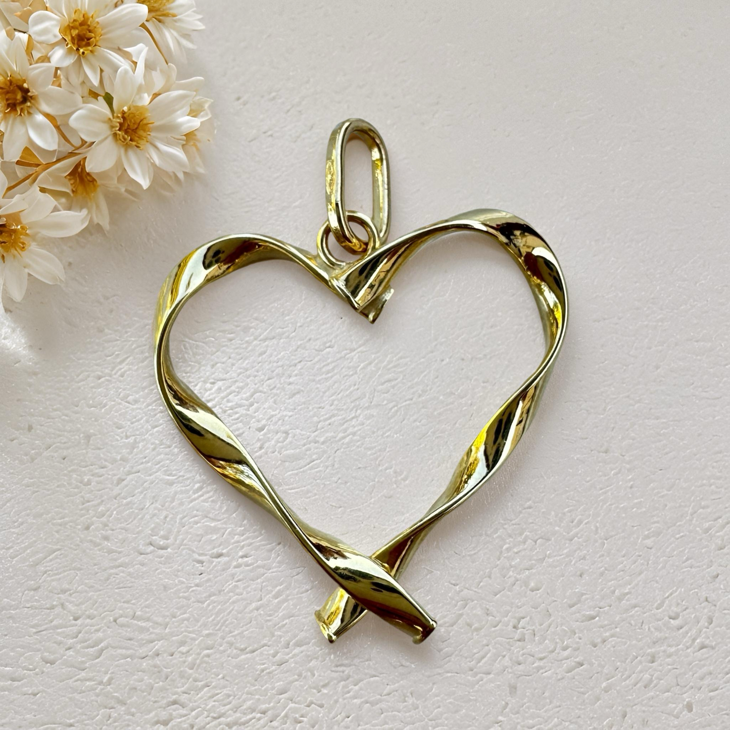 Twisted Heart Pendant