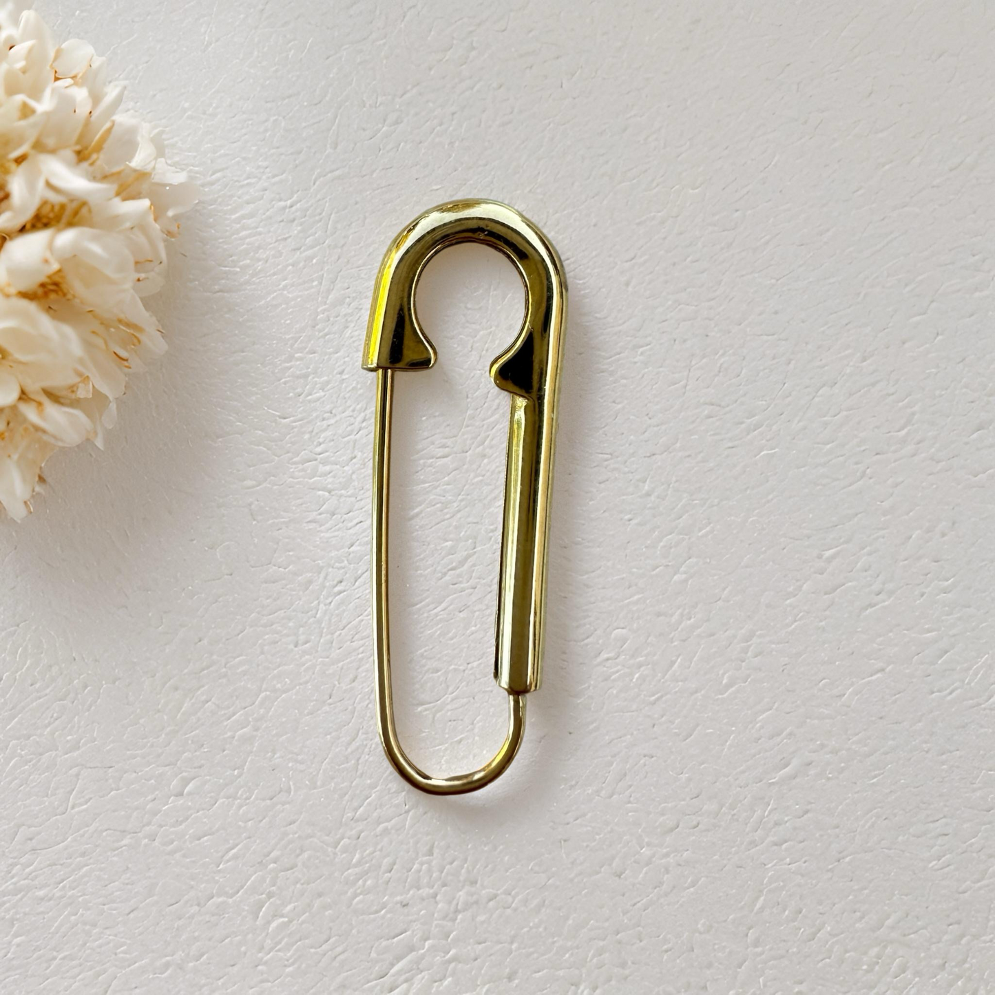 Designer-Inspired Safety Pin Pendant