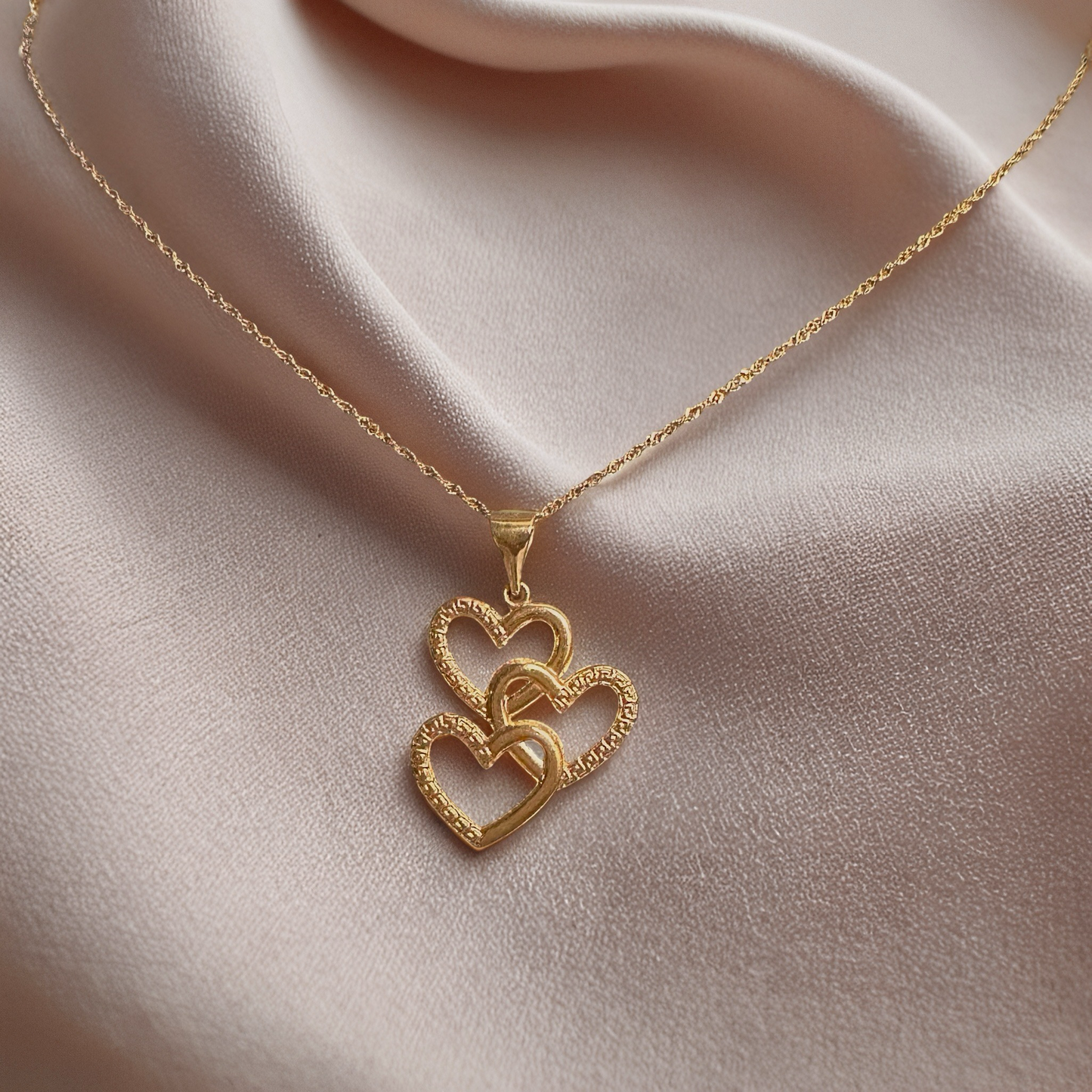 Interlocking Hearts Necklace