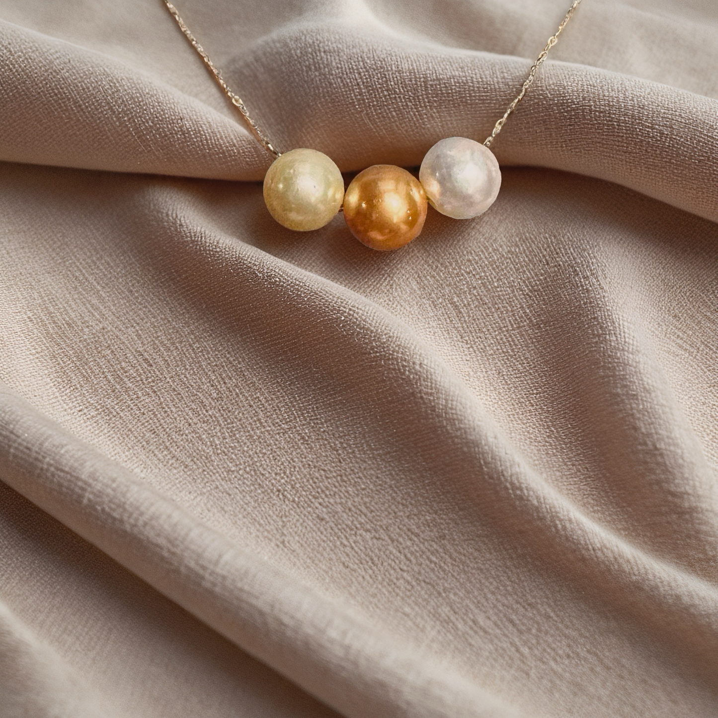 Grey South Sea Pearl Earrings – 18K Solid Gold