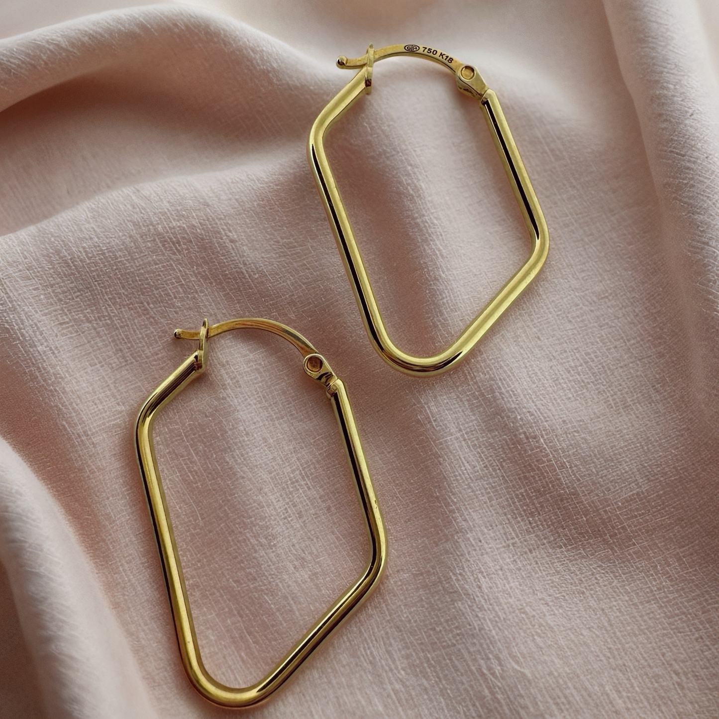 Geometric Hoop Earrings