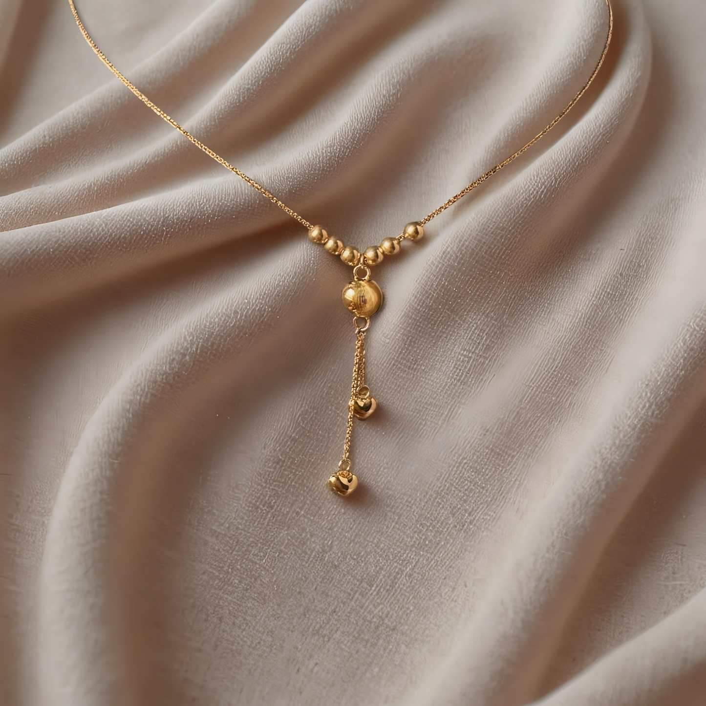 Beaded Drop Necklace