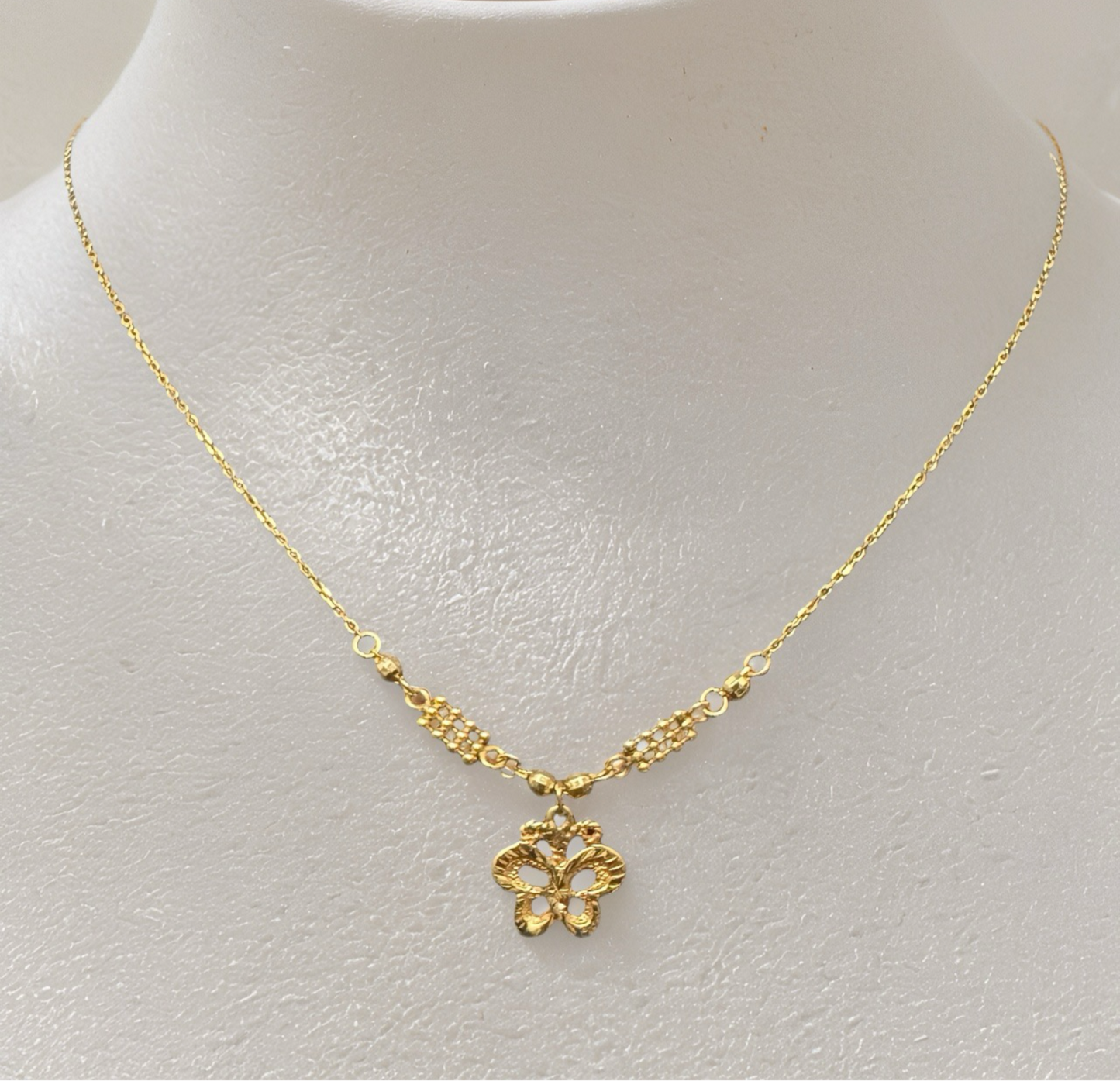 Butterfly Filigree Necklace