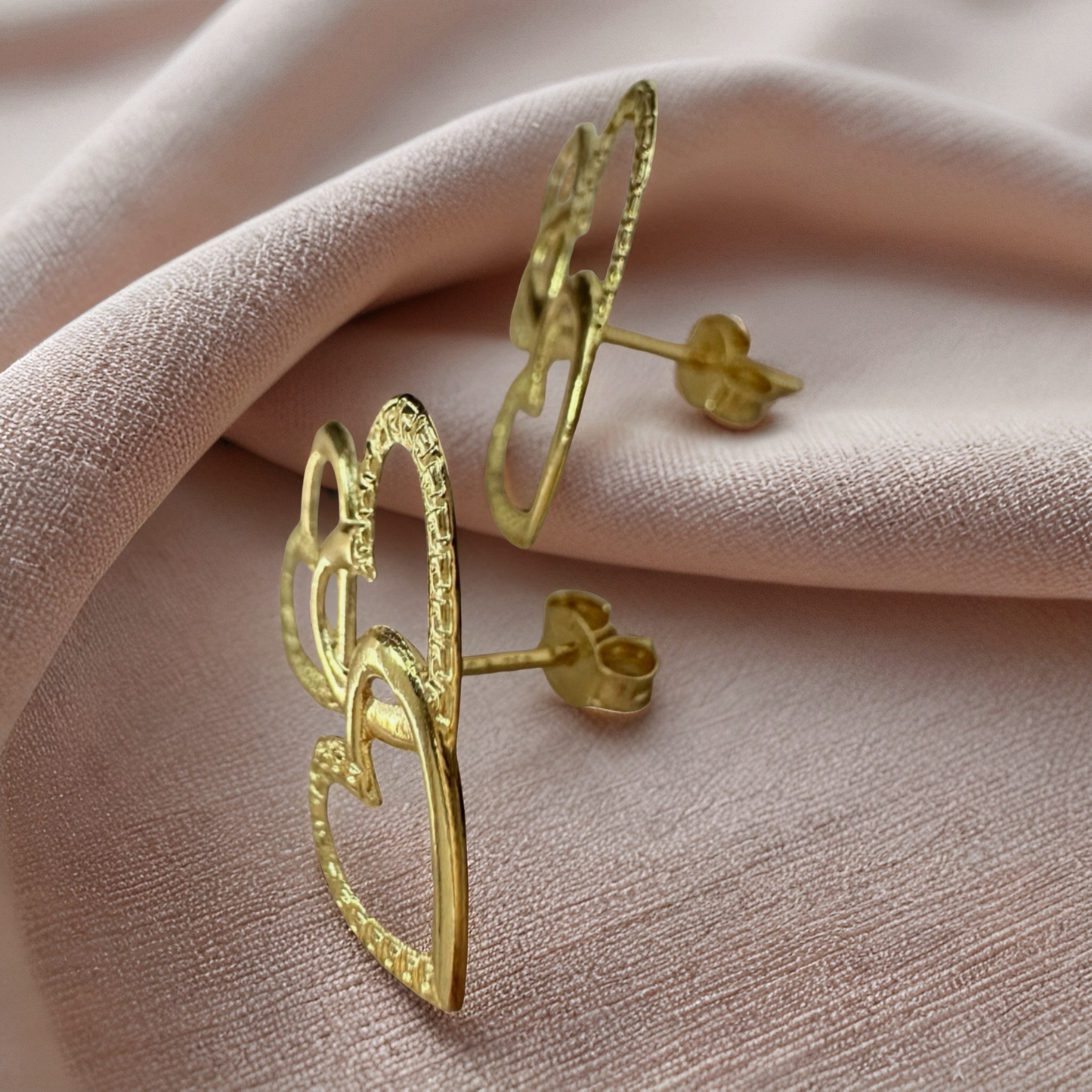 Interlocking Hearts Earrings