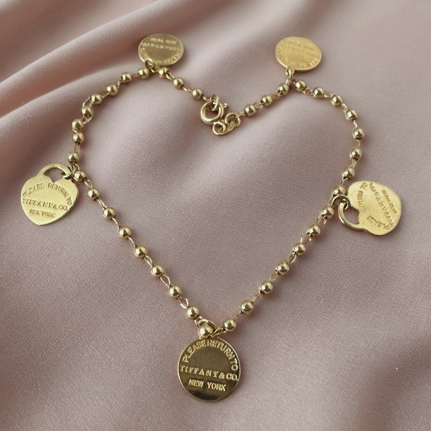 Beaded Charm Bracelet