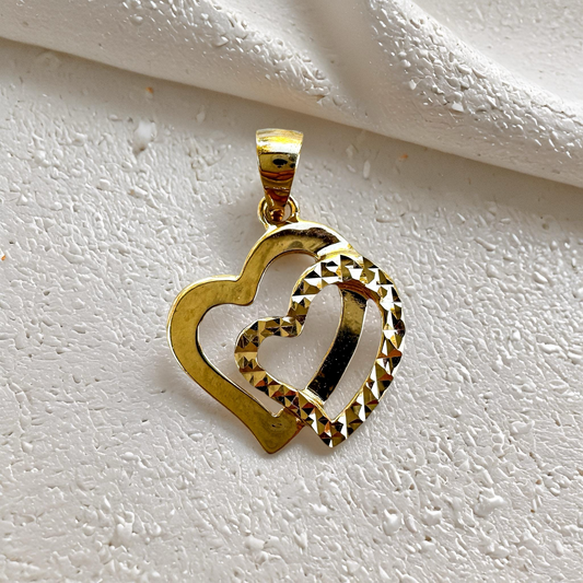 Double Heart Pendant