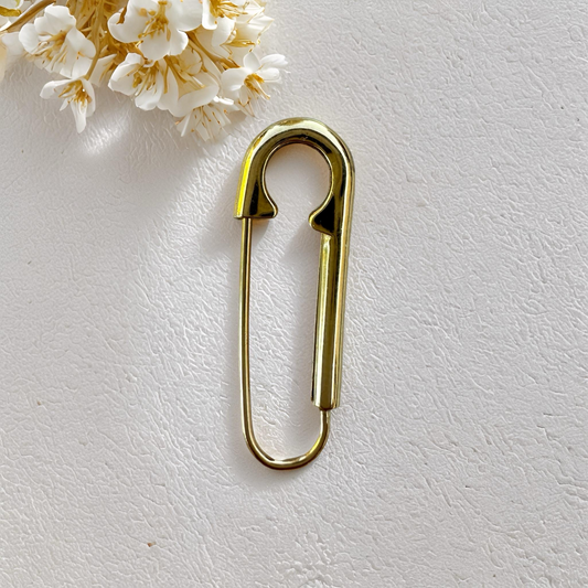 Designer-Inspired Safety Pin Pendant