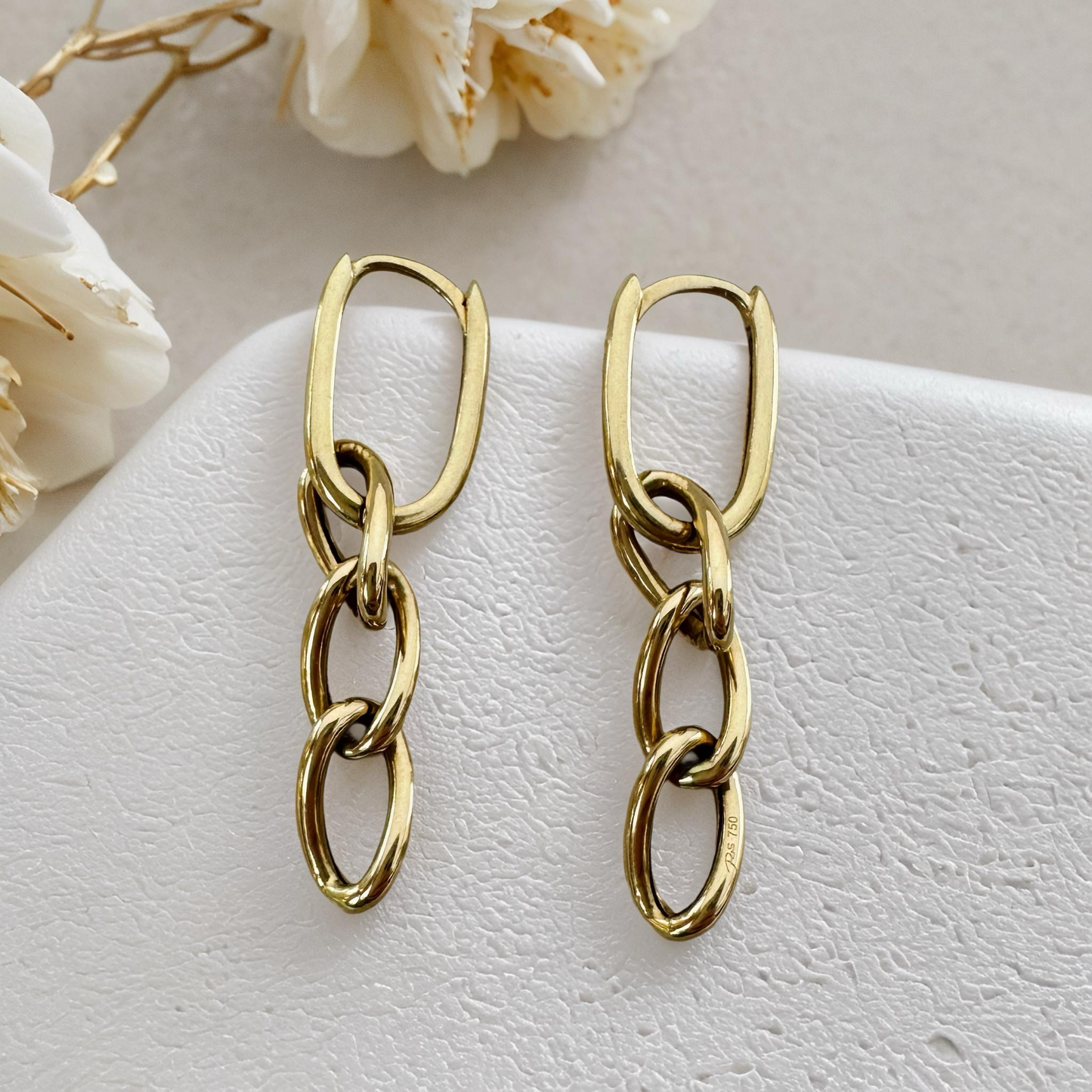 Link Drop Earrings