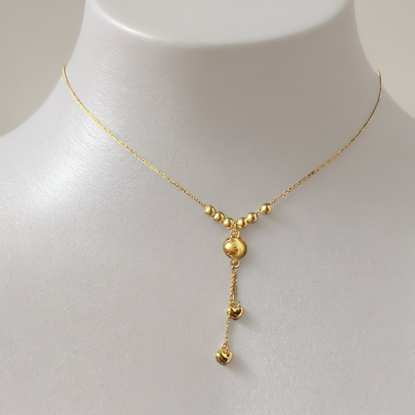 Beaded Drop Necklace