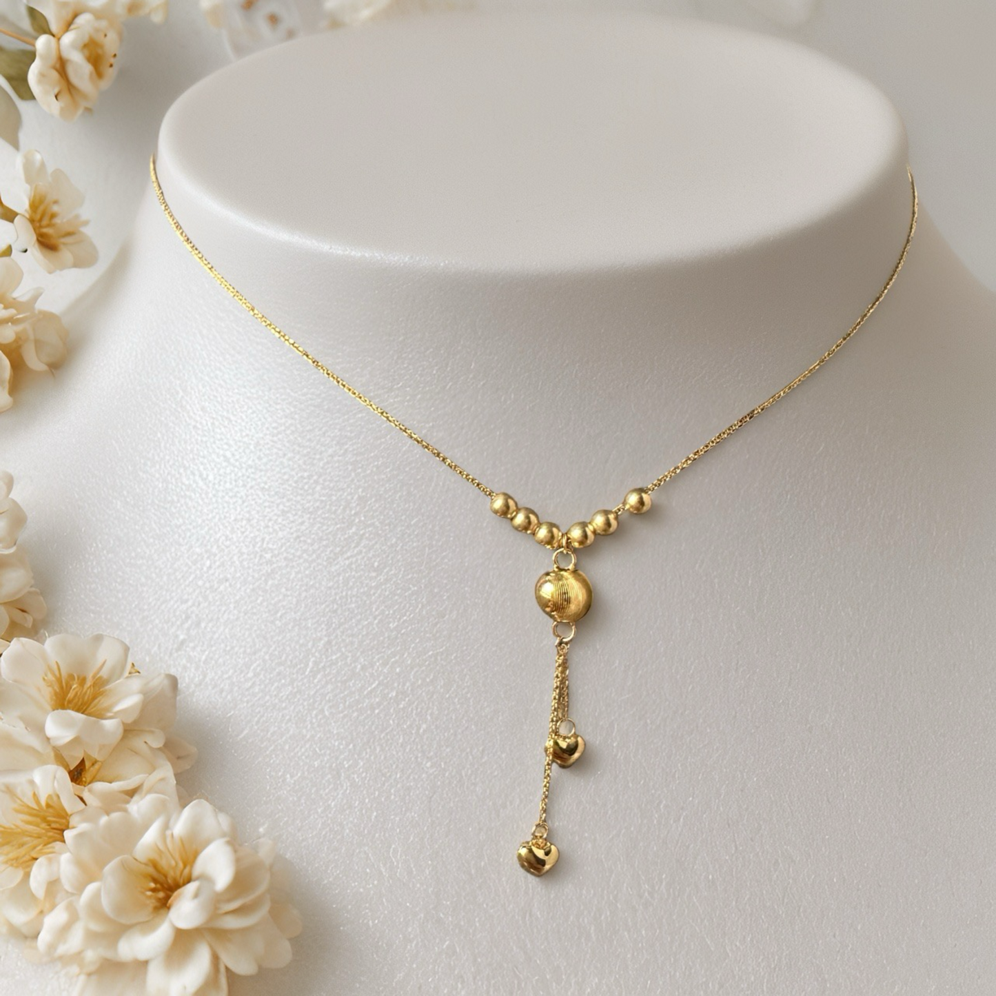 Beaded Drop Necklace
