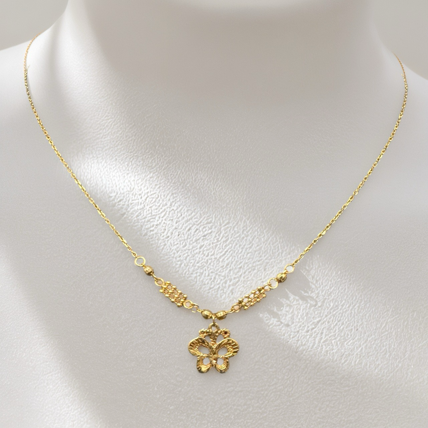 Butterfly Filigree Necklace