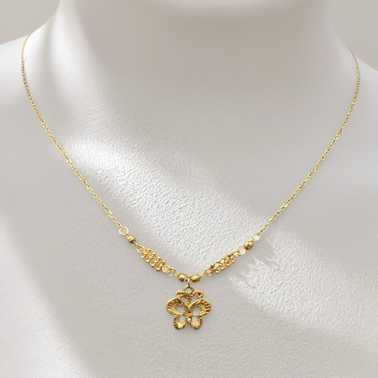 Butterfly Filigree Necklace