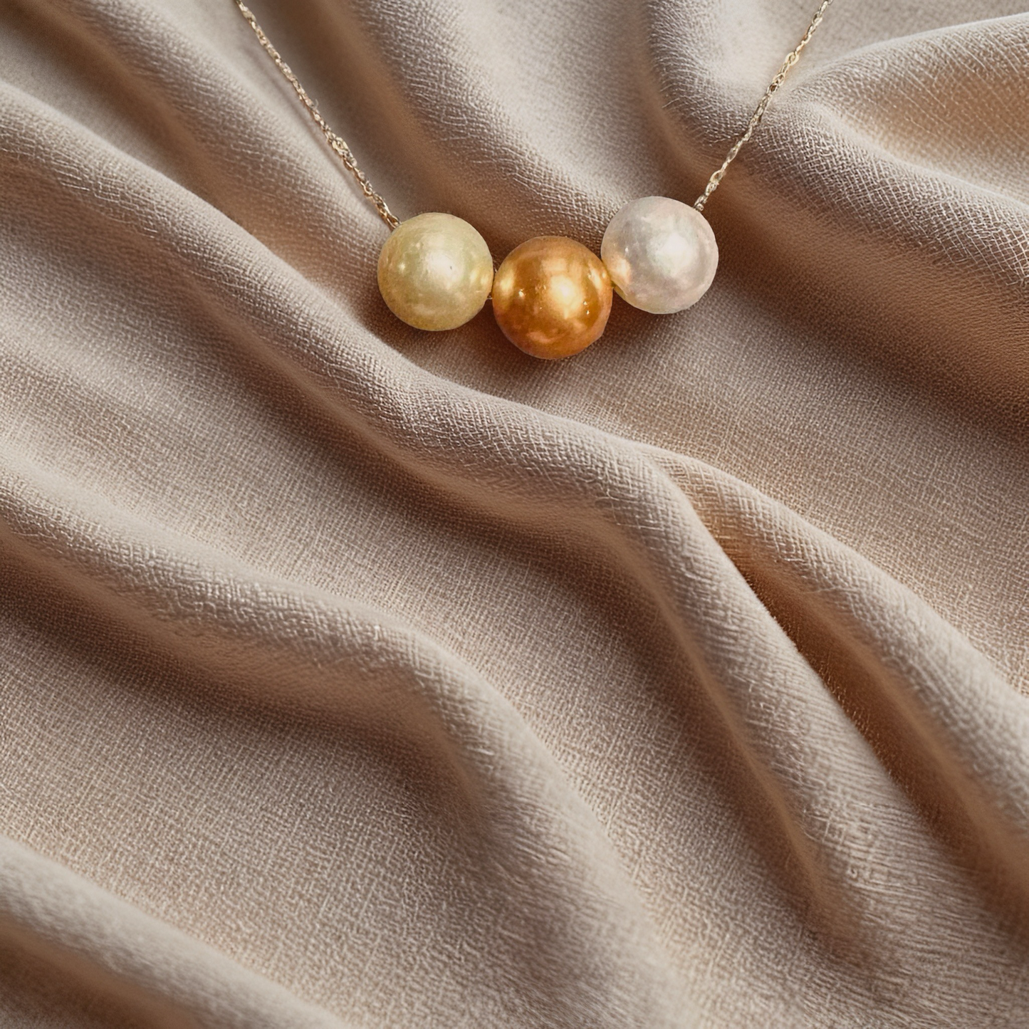 Grey South Sea Pearl Earrings – 18K Solid Gold