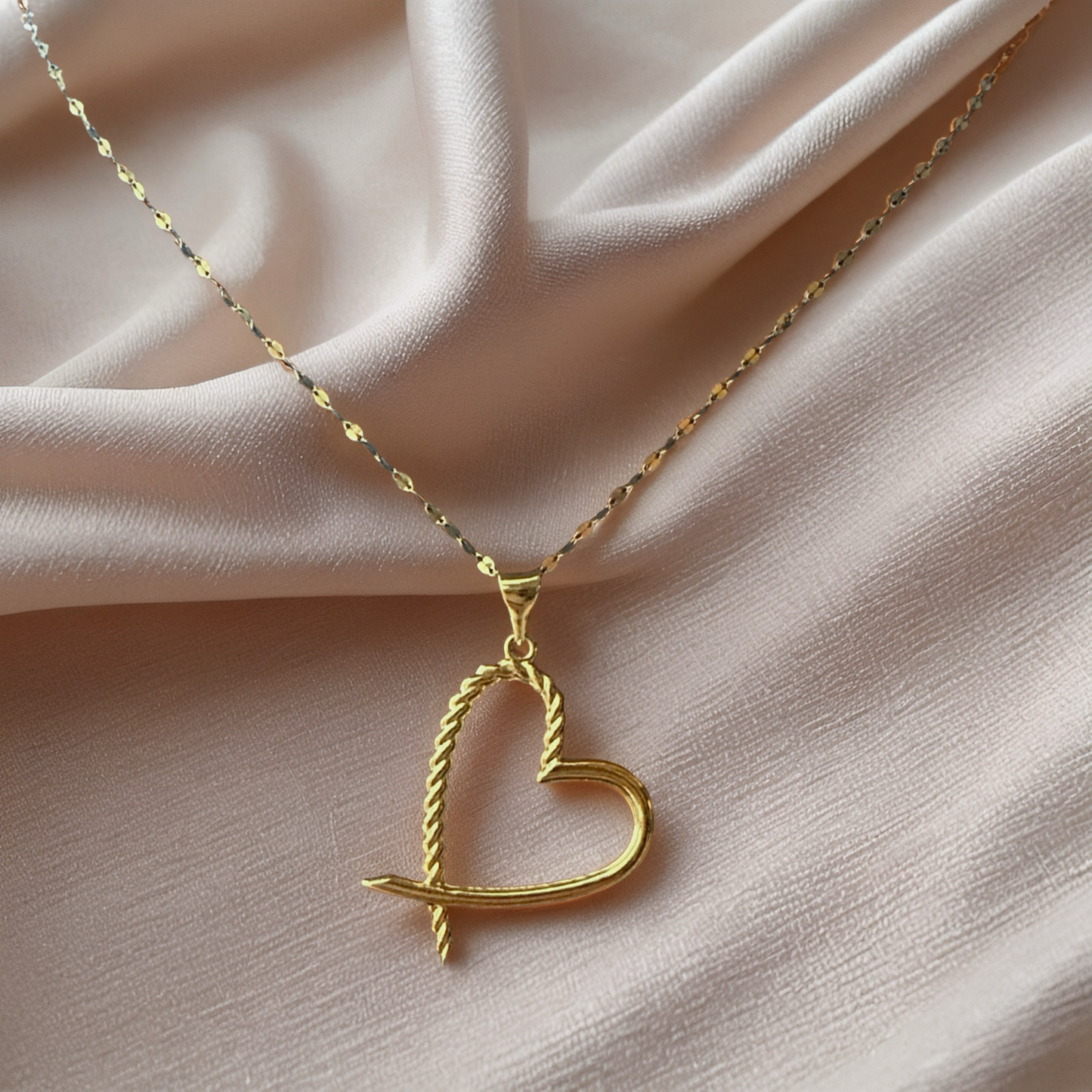 Open Heart Necklace