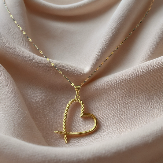 Open Heart Necklace